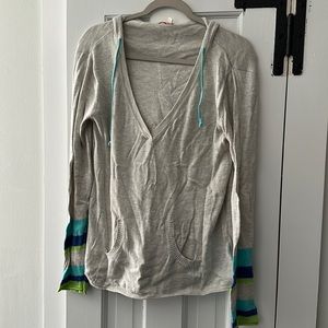 Fresh Produce lightweight hooded sweater